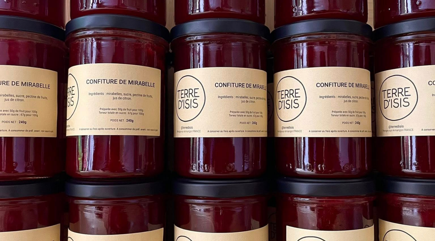 🍯 Terre d’Isis : le goût du vivant, du miel à la confiture
