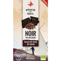 Noir éclats de fèves de cacao Bio - Grains de Sail