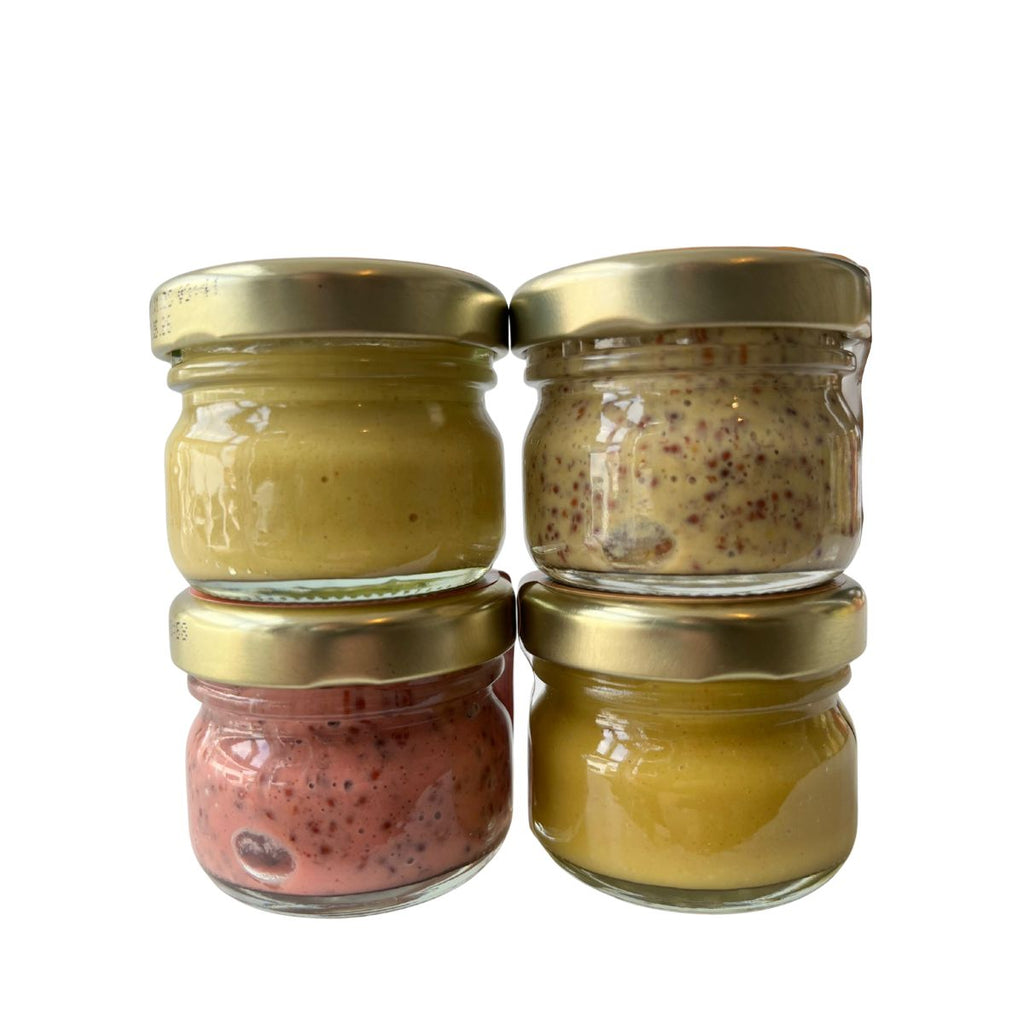 Pack of 4 small jars of mustard – Edmond Fallot