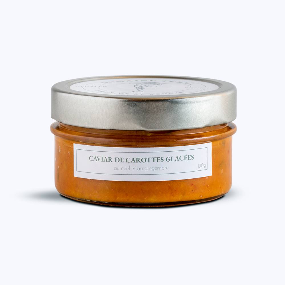 Carottes des sables glacées au miel et au gingembre - 130g - Domaine Terra