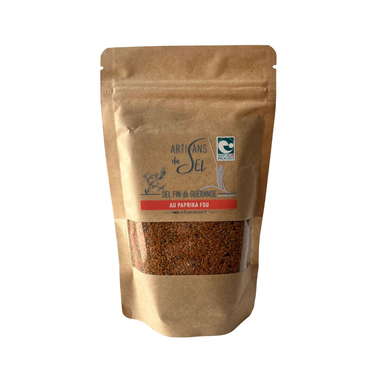 Sel fin de Guérande au paprika fou 200g - Artisans du sel