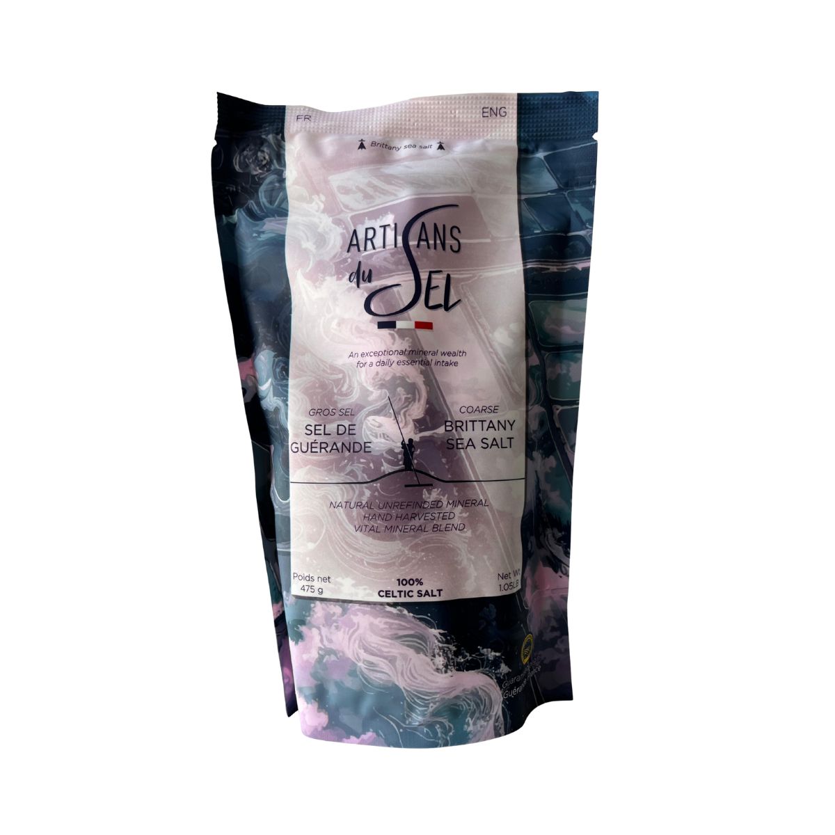 Gros sel de Guérande 475g - Artisans du sel