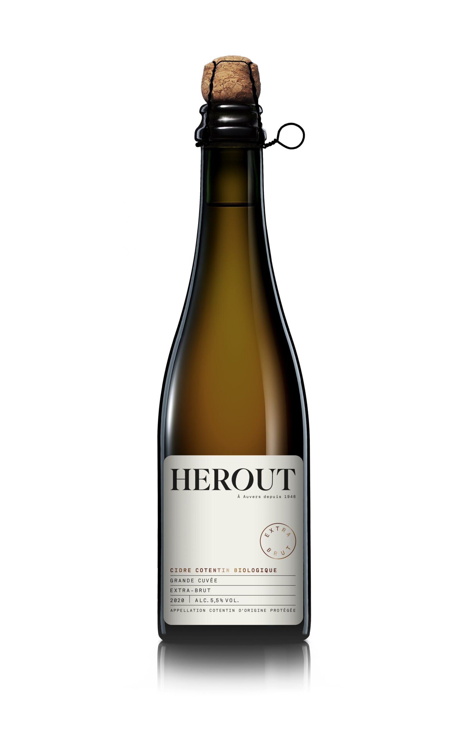 Cotentin Organic AOP Cider - Extra-brut - 75cl - Herout