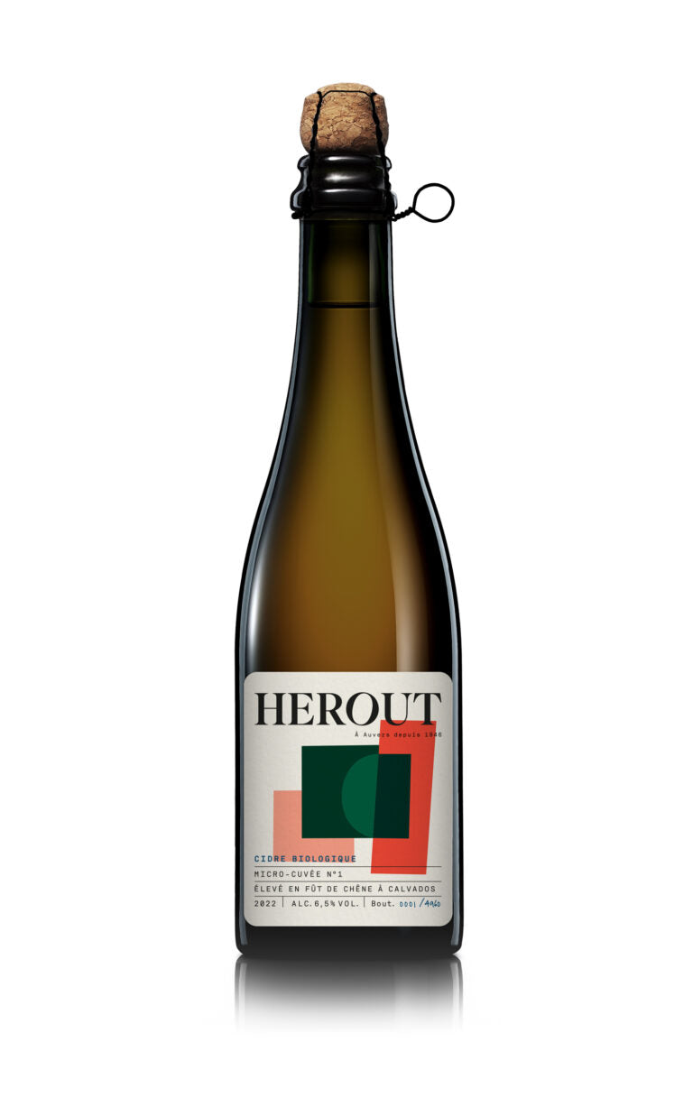 Organic Cider – Micro Cuvée No.1 Calvados Barrel-Aged – 2022 – 75cl – Herout
