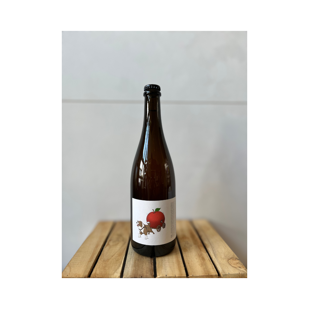 Bouteille de cidre bio brut Cyprien Lireux, 75 cl