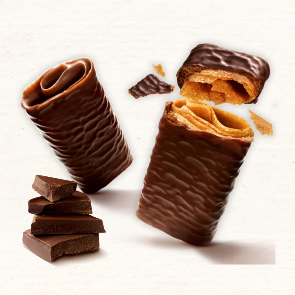 Dark chocolate lace crepe - Gavottes