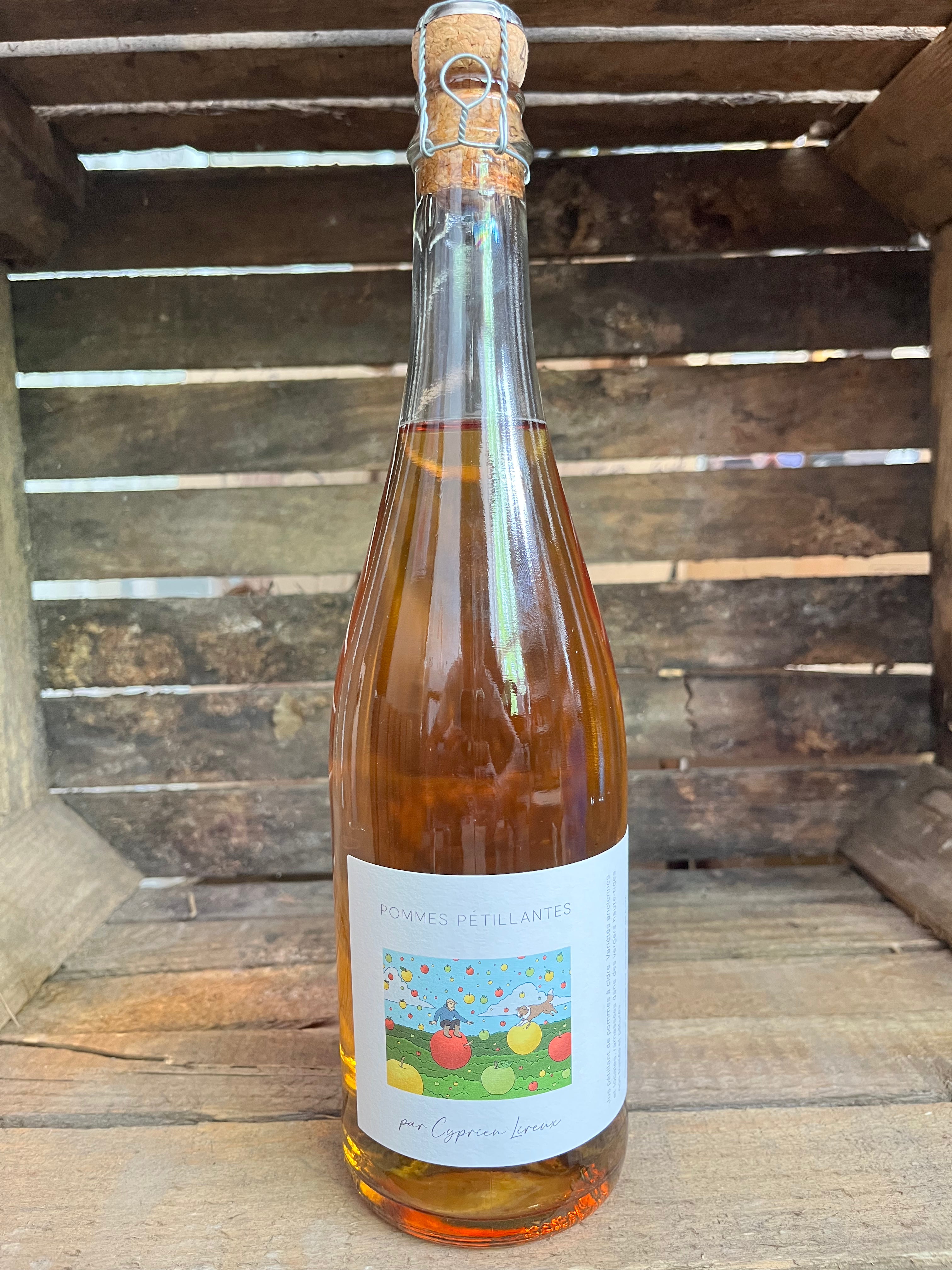 Pommes pétillantes - 75cl - Cyprien Lireux