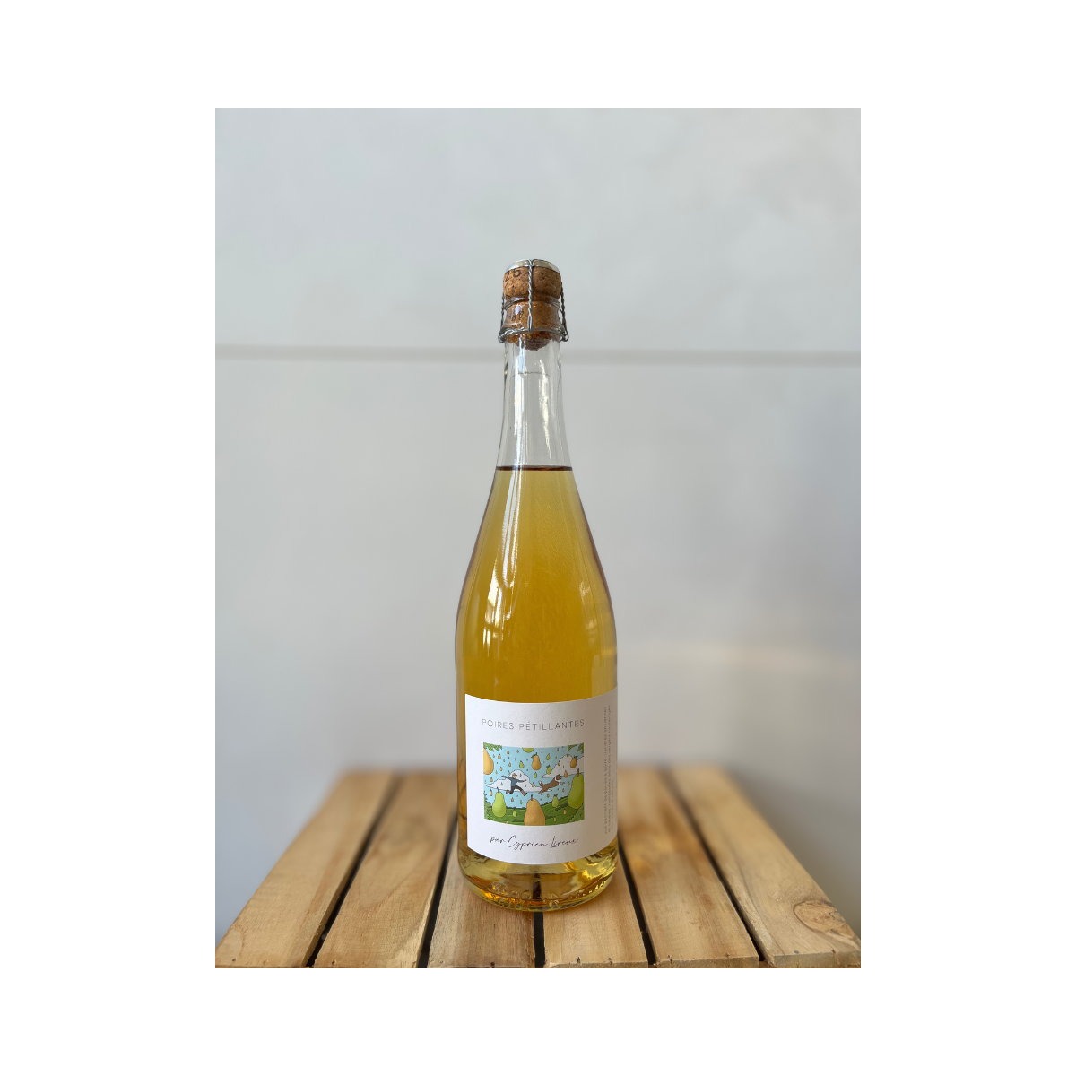 Poires pétillantes - 75cl - Cyprien Lireux