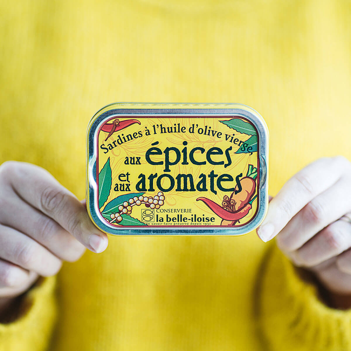 Sardines in olijfolie met kruiden - La Belle-Iloise