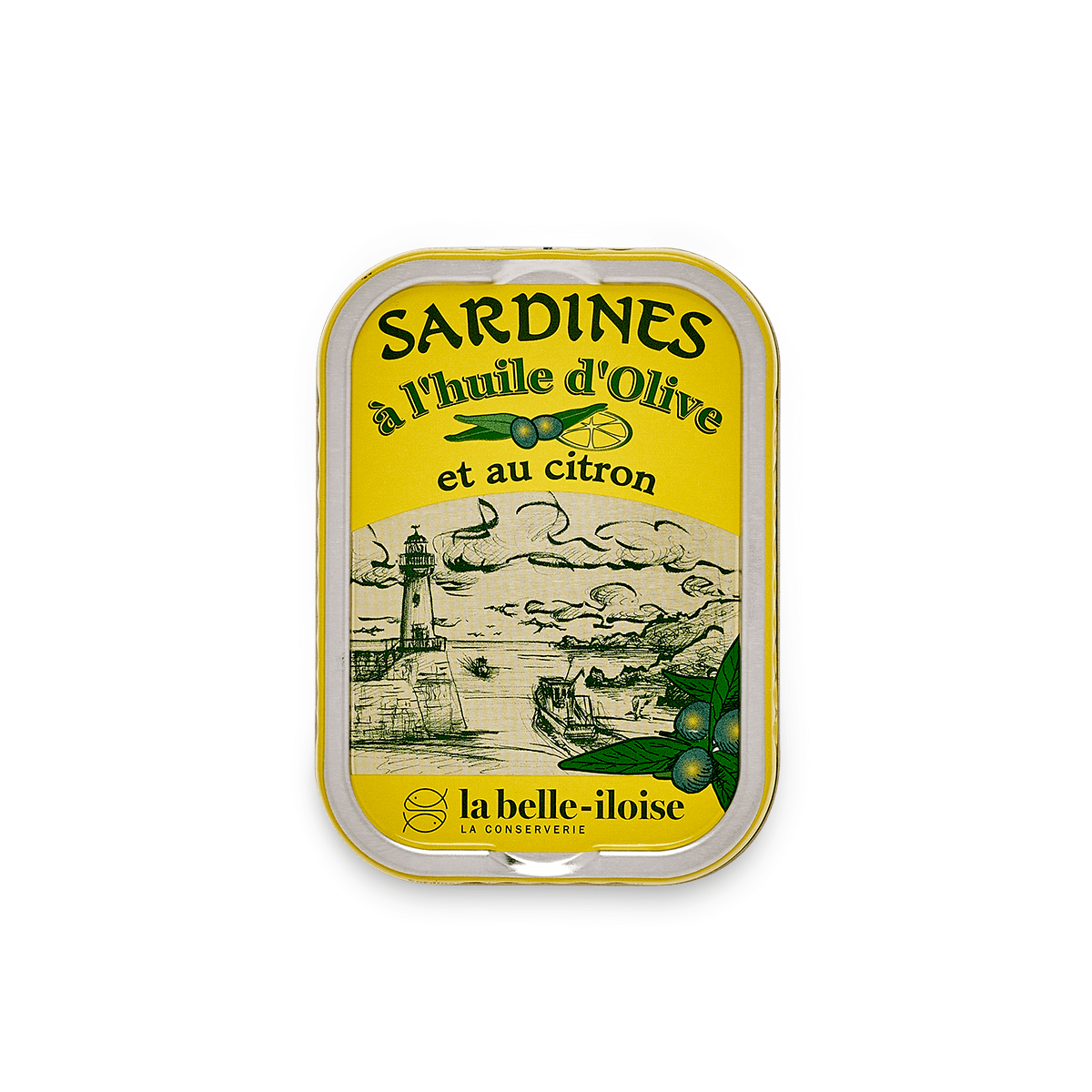 Sardines in olijfolie met citroen - La Belle-Iloise