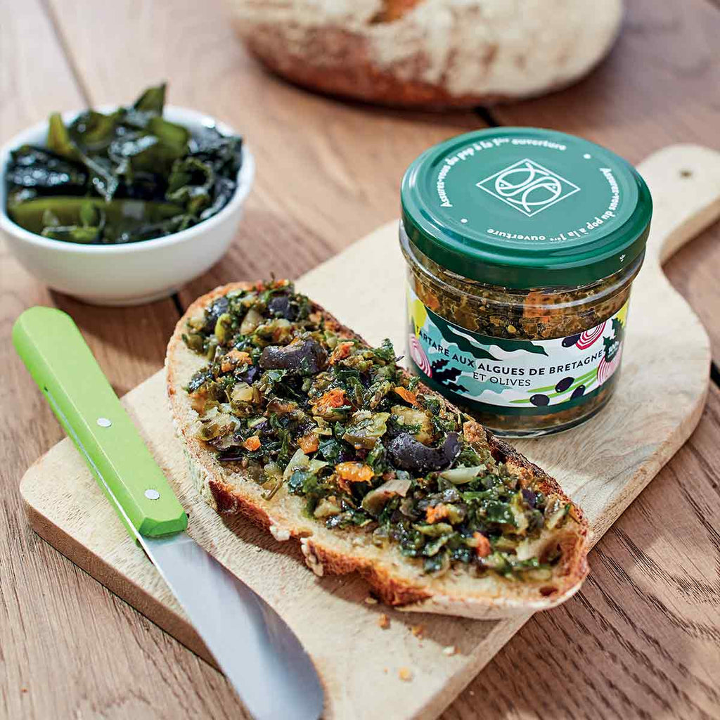 Brittany seaweed tartare and olives - La Belle-Iloise